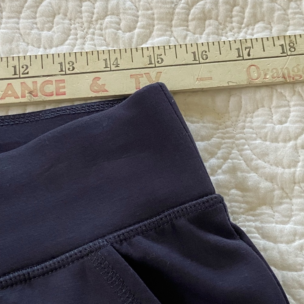 STYLUS Navy Joggers Pull On Stretch Waist Pockets Athleisure Gorpcore - Picture 10 of 13